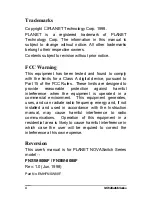 Preview for 2 page of Planet NOVASwitch FNSW-8086F User Manual