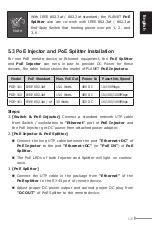 Предварительный просмотр 9 страницы Planet POE-151S User Manual