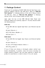 Предварительный просмотр 6 страницы Planet POE-161 User Manual