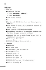 Предварительный просмотр 8 страницы Planet POE-161 User Manual