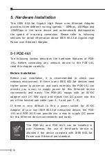 Предварительный просмотр 16 страницы Planet POE-161 User Manual