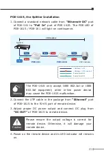 Предварительный просмотр 21 страницы Planet POE-161 User Manual