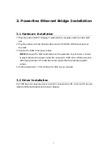 Preview for 13 page of Planet Powerline Ethernet Bridge PL-104E User Manual