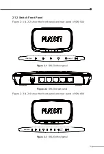 Предварительный просмотр 9 страницы Planet SW-504 User Manual