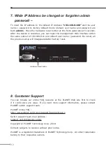 Preview for 12 page of Planet VC-2400MR Quick Installation Manual