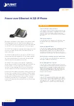 Planet VIP-103PT Datasheet preview