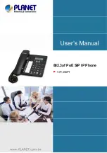 Предварительный просмотр 1 страницы Planet VIP-256PT User Manual