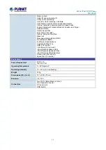 Предварительный просмотр 11 страницы Planet VIP-256PT User Manual