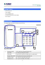 Предварительный просмотр 12 страницы Planet VIP-256PT User Manual