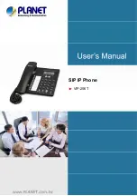 Предварительный просмотр 1 страницы Planet VIP-256T User Manual