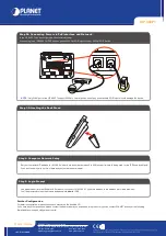 Предварительный просмотр 2 страницы Planet VIP-360PT Quick Manual