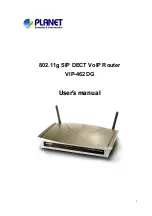 Planet VIP-462DG User Manual предпросмотр