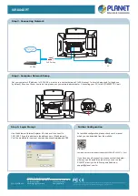 Предварительный просмотр 2 страницы Planet VIP-6040PT Quick Installation Manual