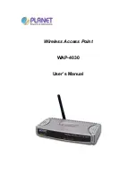 Planet WAP-4030 User Manual предпросмотр