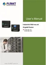 Предварительный просмотр 1 страницы Planet WGR-500-4P User Manual