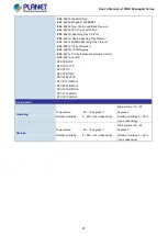 Preview for 23 page of Planet WGS-4215-8T2S User Manual