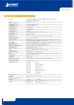 Предварительный просмотр 3 страницы Planet WGS3-2840 Datasheet