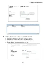 Предварительный просмотр 73 страницы Planet WGSD-1022 User Manual