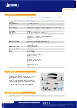 Preview for 2 page of Planet WGSW-2620PV User Manual