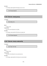 Preview for 292 page of Planet WGSW-28040 Command Manual