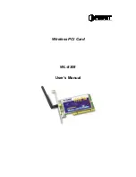 Planet WL-8305 User Manual preview