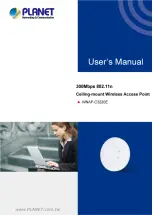 Planet WNAP-C3220E User Manual предпросмотр