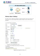 Предварительный просмотр 37 страницы Planet WNAP-W2201A User Manual