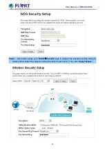 Предварительный просмотр 100 страницы Planet WNAP-W2201A User Manual