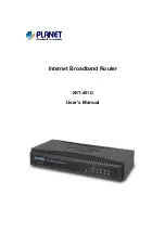 Предварительный просмотр 1 страницы Planet XRT-401D User Manual