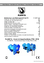 Preview for 1 page of Planeta GTM Series User Manual