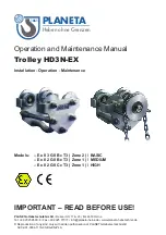 Planeta HD3N-EX Operation And Maintenance Manual preview