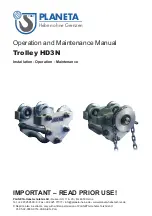 Preview for 1 page of Planeta HD3N-G-VZ Operation And Maintenance Manual