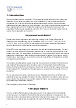 Preview for 4 page of Planeta HD3N-G-VZ Operation And Maintenance Manual