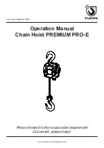 Preview for 1 page of Planeta Premium Pro-E Operation Manual