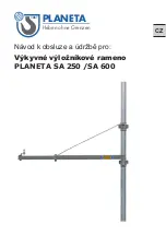 Предварительный просмотр 9 страницы Planeta SA 250 Installation And Operation Manual