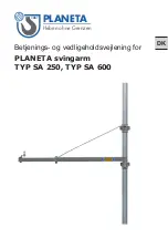 Предварительный просмотр 17 страницы Planeta SA 250 Installation And Operation Manual