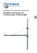 Предварительный просмотр 41 страницы Planeta SA 250 Installation And Operation Manual