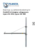 Предварительный просмотр 65 страницы Planeta SA 250 Installation And Operation Manual