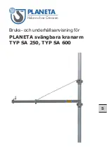 Предварительный просмотр 105 страницы Planeta SA 250 Installation And Operation Manual