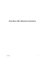 PlaneWave CDK Collimation Instructions preview