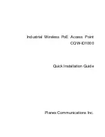 Preview for 1 page of Planex CQW-ID1000 Quick Installation Manual