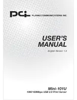 Planex Mini-101U User Manual preview