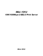 Preview for 2 page of Planex Mini-101U User Manual