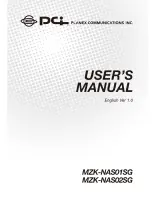 Planex MZK-NAS01SG User Manual preview