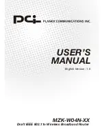 Planex MZK-W04N-XX User Manual preview