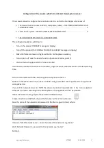 Preview for 1 page of Planika FKE-0683 Configuration Manual