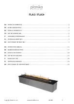 Planika FLA 3 Installation Manual preview