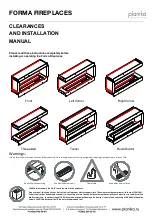 Предварительный просмотр 1 страницы Planika FORMA 1200 Clearances And Installation Manual