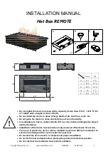 Planika Hot Box REMOTE Installation Manual preview