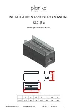 Planika KL21 Rio Installation And User Manual preview